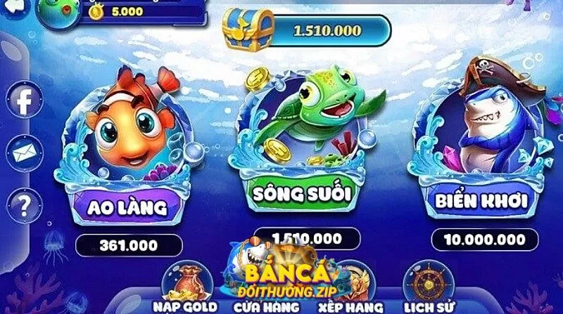 Các tính năng của Bắn cá M8 WIN